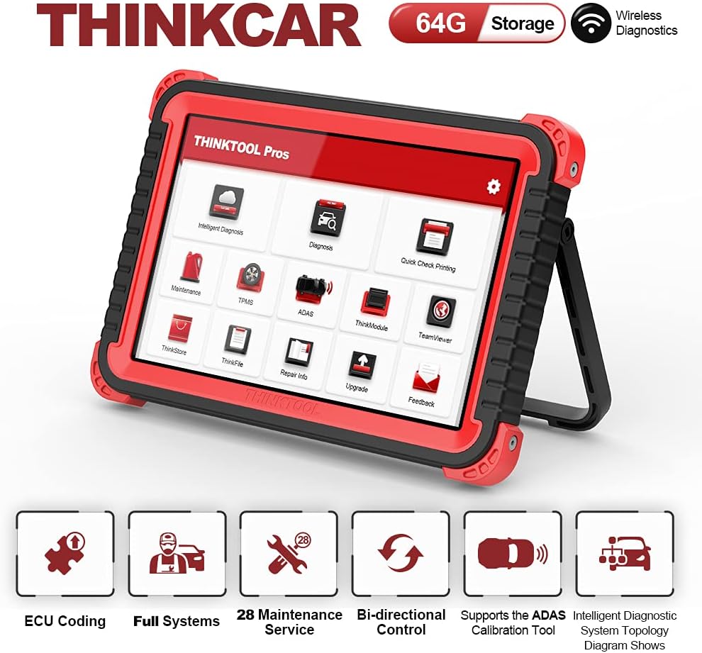 Bi-Directional Full Systems Diagnostic Scan Tool with 31+ Reset Functions W97235