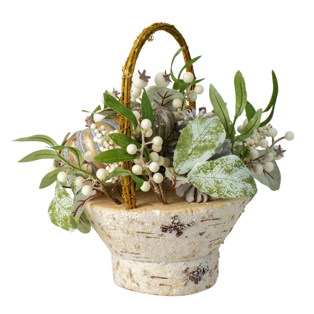 13x22 Artificial Fall Harvest Basket C215