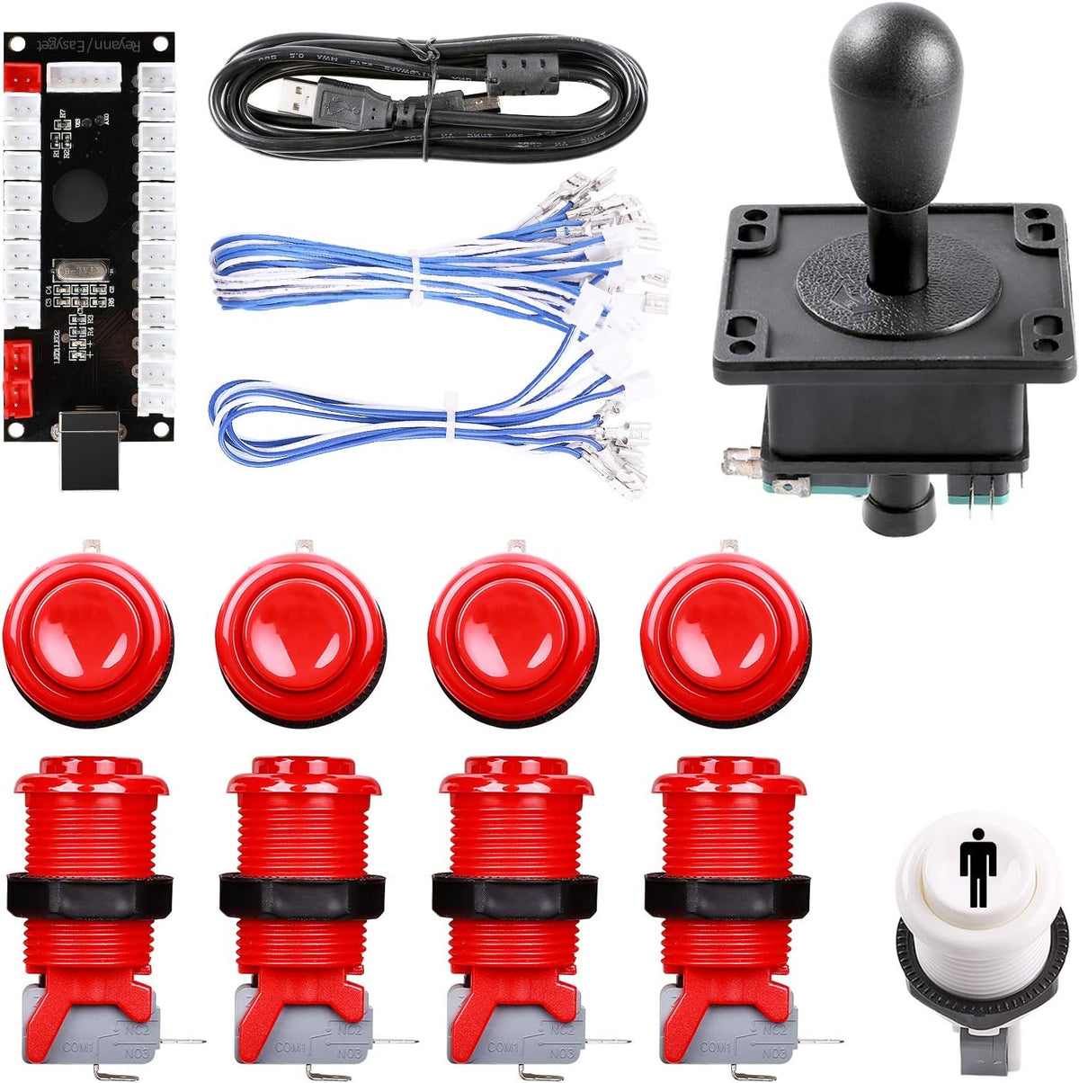 Arcade Joystick and Push Button Kit Z97660