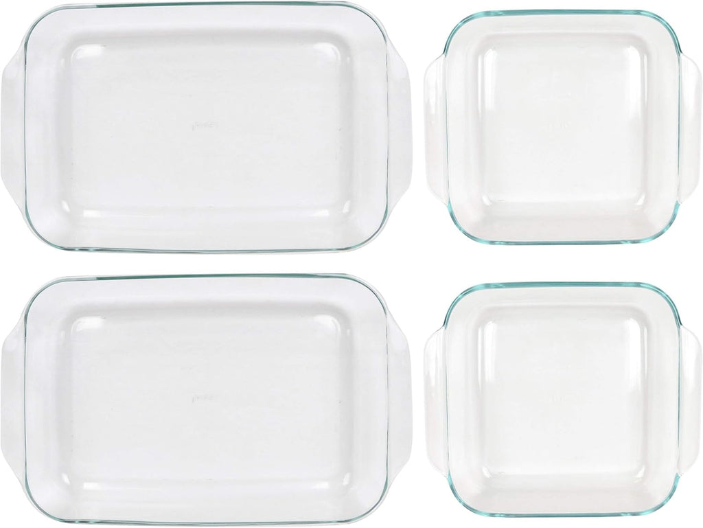 3qt and 2qt Glass Baking Dish Combo Q9873