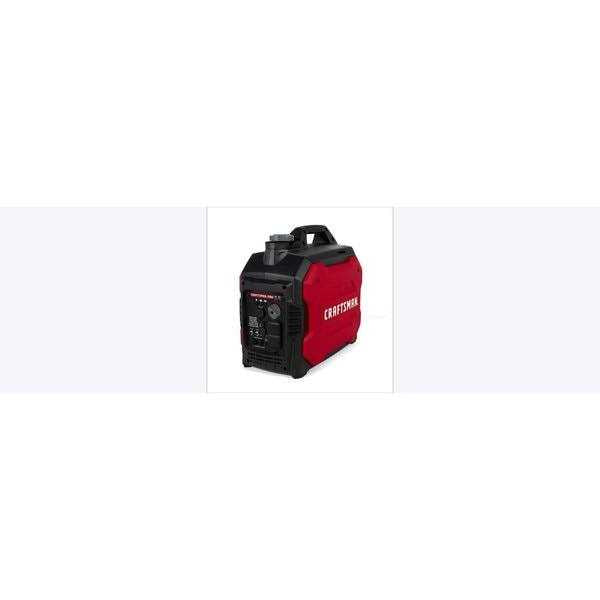 2500-Watt Gasoline Portable Inverter Generator H845850