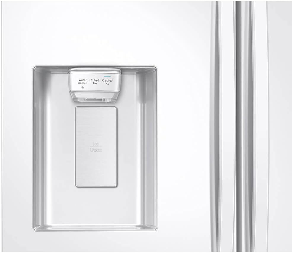 White French Door Refrigerator 27 Cu. Ft. B12800