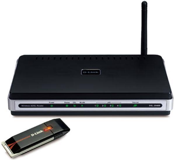Wireless Router DSL Modem 4-Port Switch Z341
