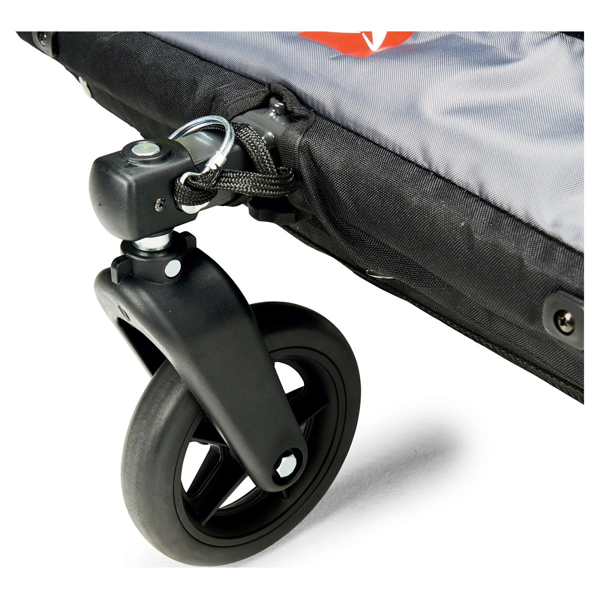 2-Child Bicycle Trailer & Stroller, 100 lbs, Green Q4794