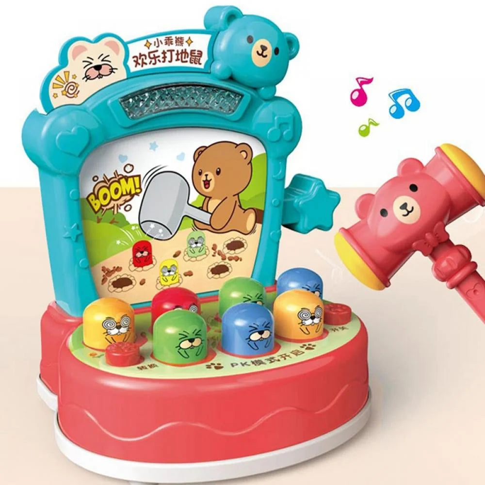 Whack A Mole Toy with 2 Soft Hammers C25560