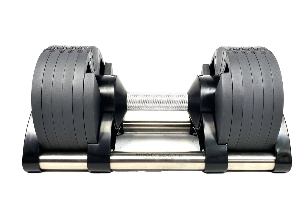 Adjustable Dumbbell 5 - 50 LB (Pair) Black with Tray Y6543