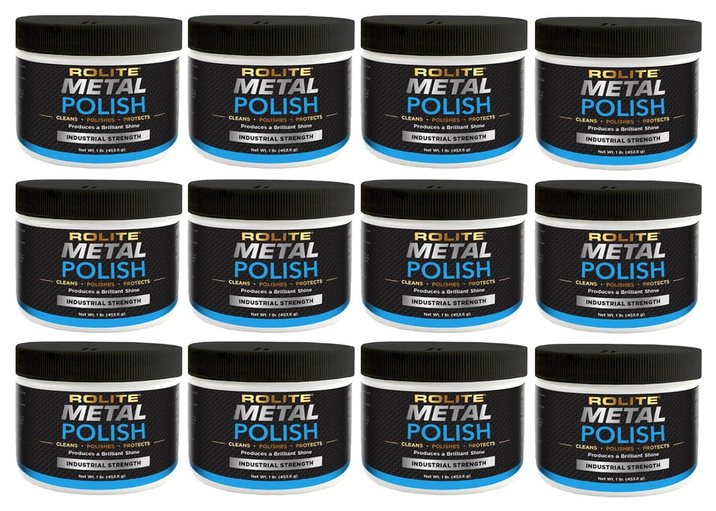 Metal Polish Paste for Aluminum, Chrome, Stainless Steel, 10 Pounds Y57598