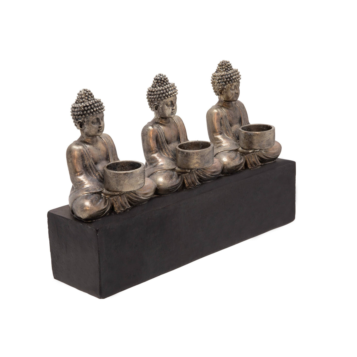 3 Buddha Tealight Candle Holder R322