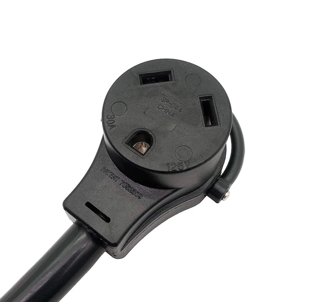 AC Adapter Cord NEMA Dryer 14-30P to TT-30R RV 30A 125V 1.5FT A8271