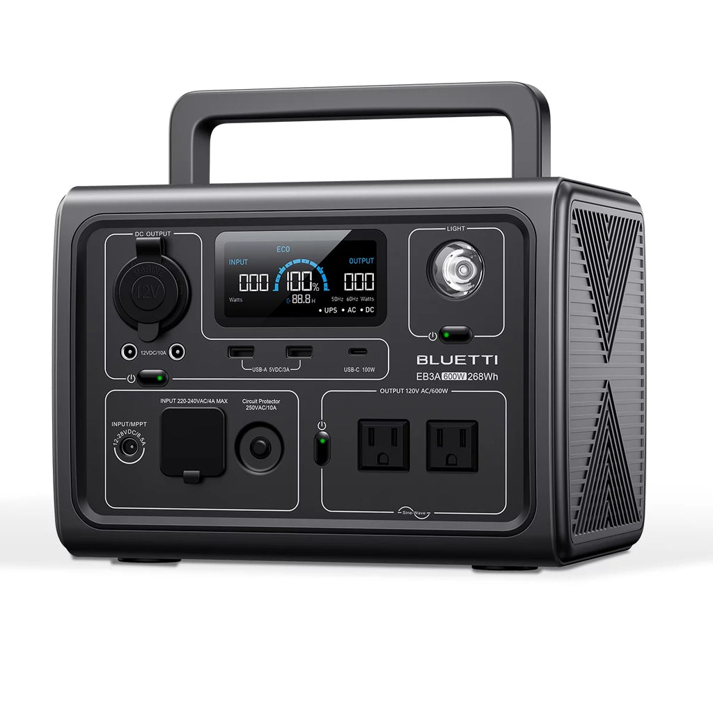 Portable Generator 600W 268Wh LiFePO4 Power Station X835002