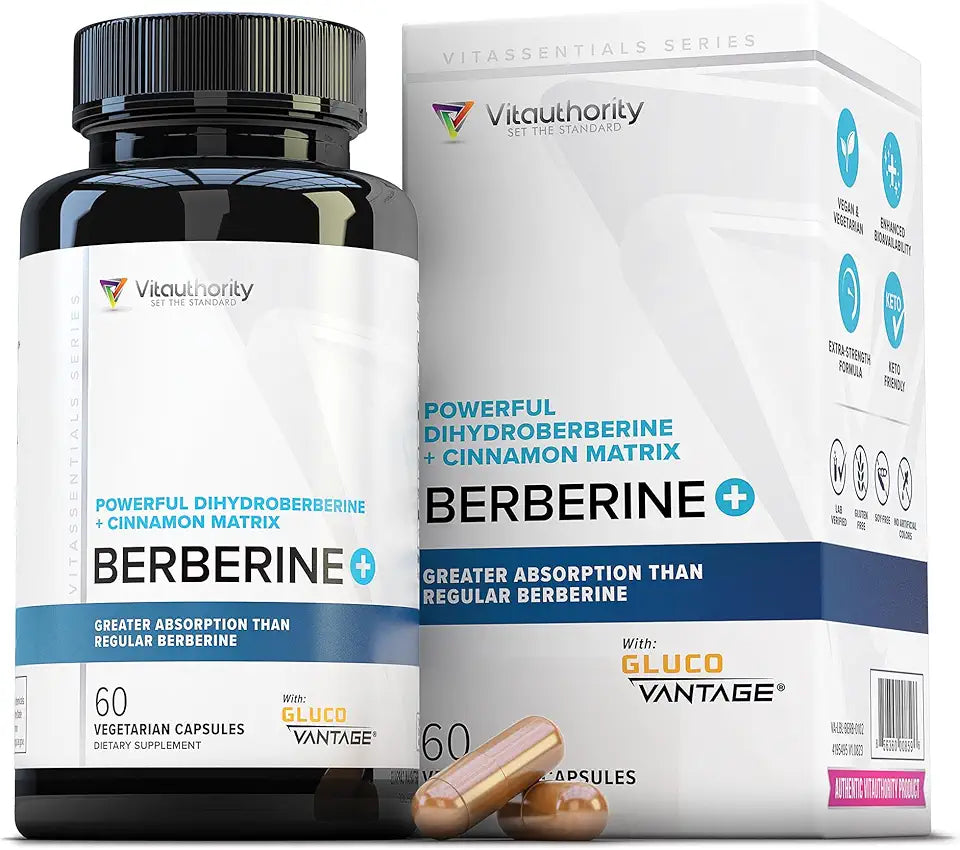 Berberine with Ceylon Cinnamon Supplements Q84508