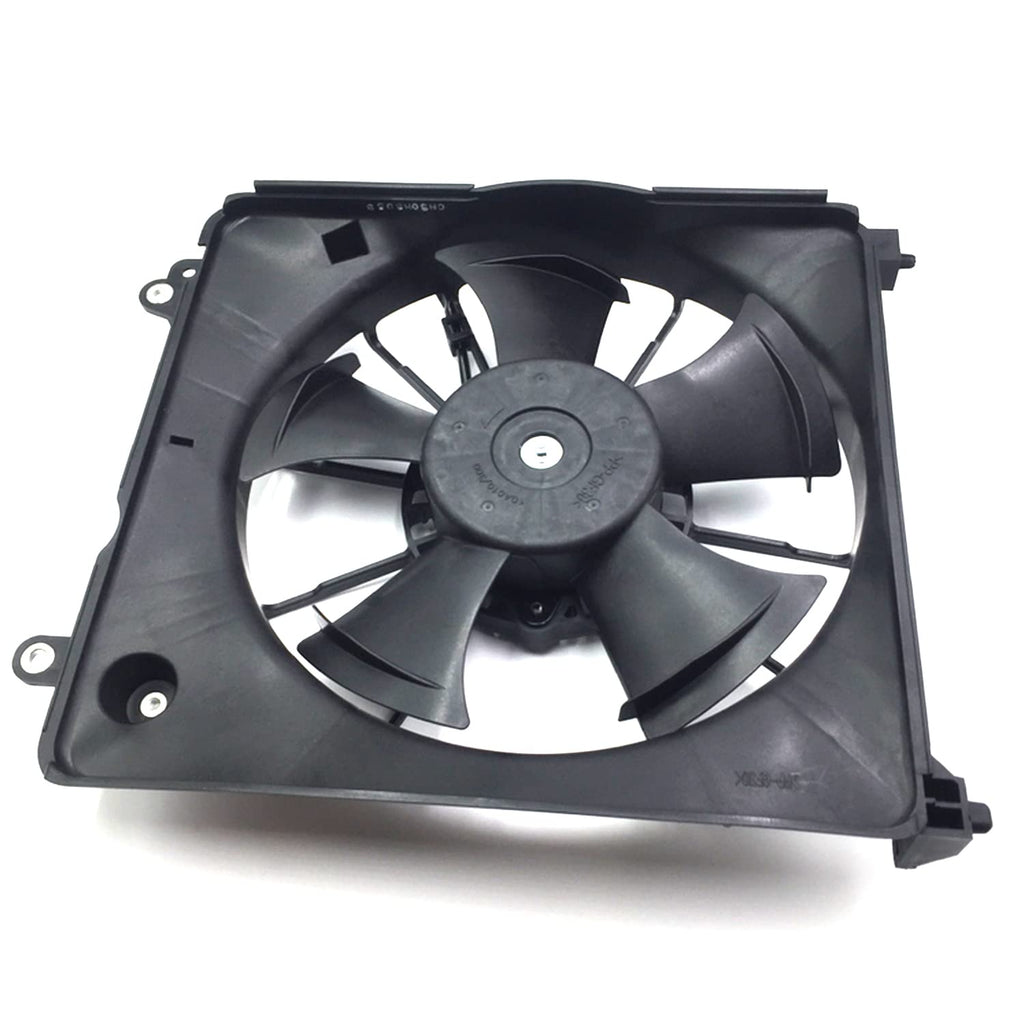 Black Engine Radiator Cooling Fan Assembly Pack of 2 Y9585