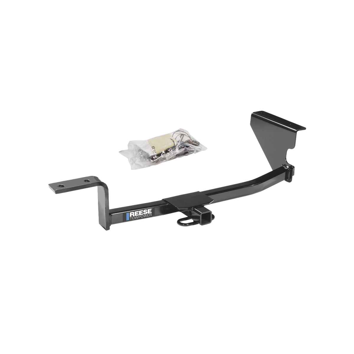 Class 1 Trailer Hitch, 1-1/4 Inch Square Receiver, Black W391530