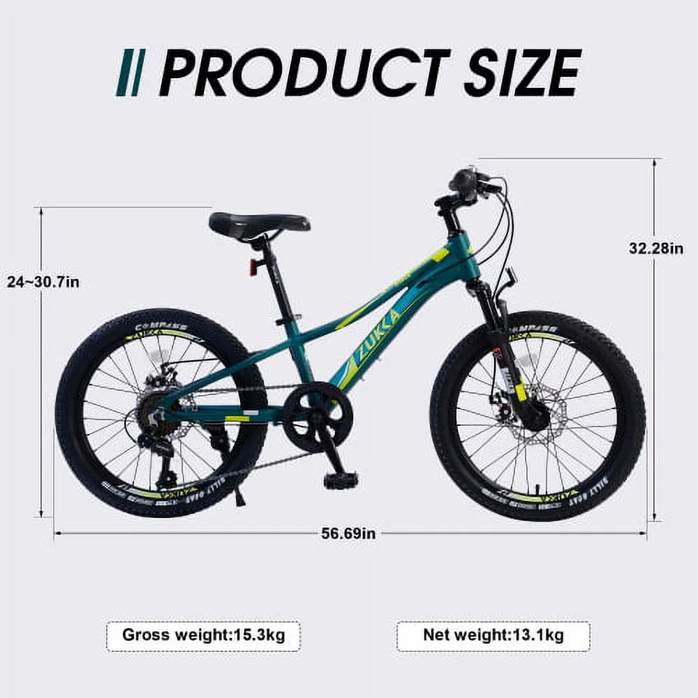 20 inch 7 Speed Aluminum Alloy Girls Mountain Bike V7748