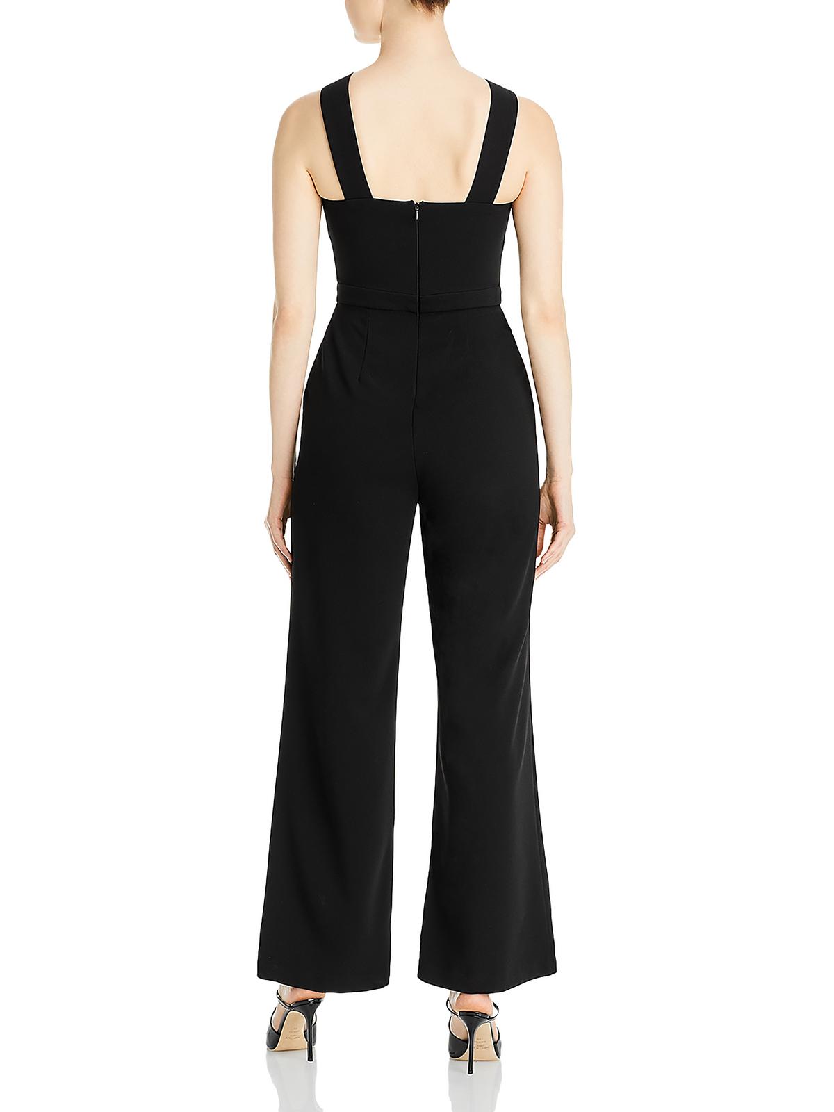Aqua Womens Sleeveless Wide Leg Jumpsuit K864
