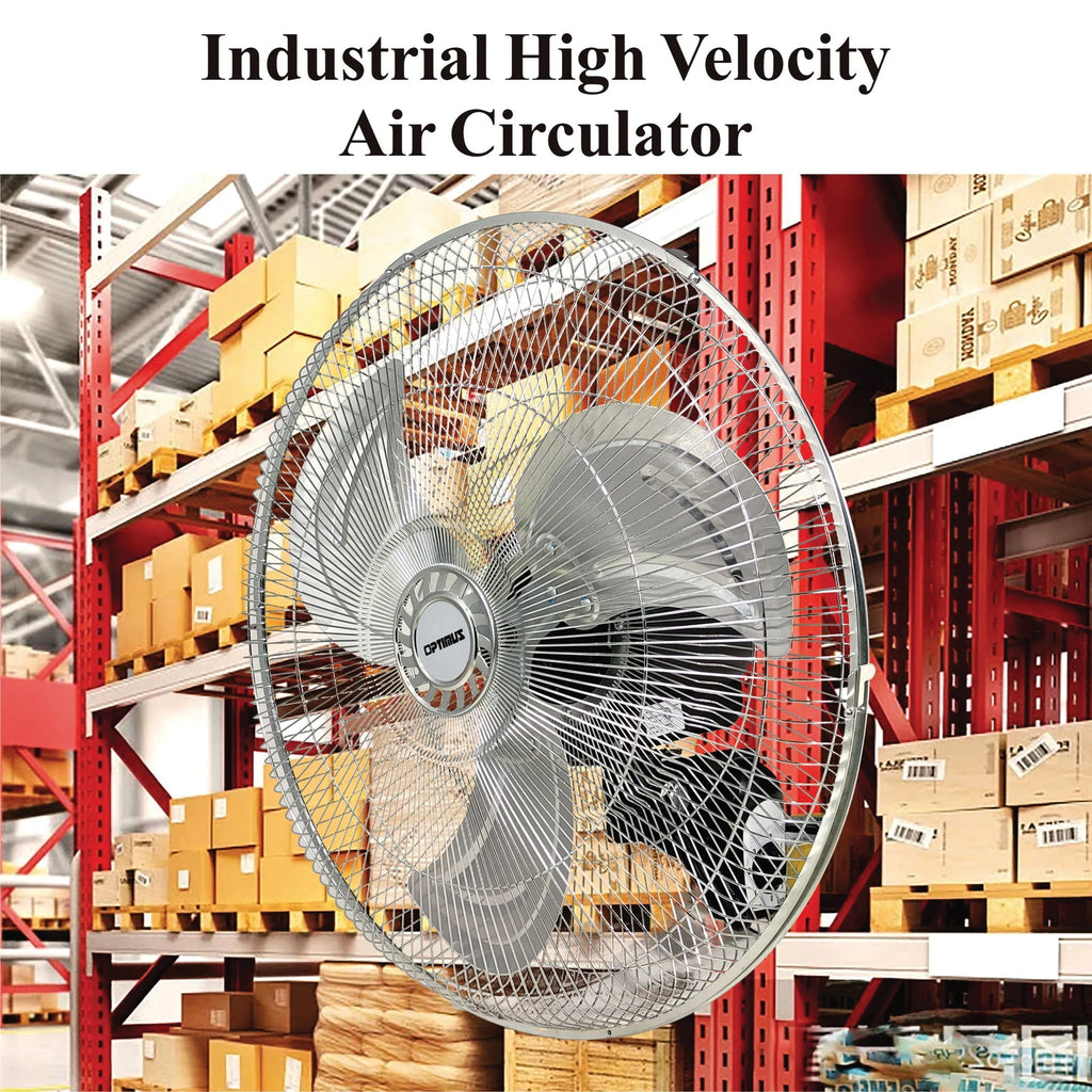 18 Inch 3 Speed Oscillating Wall Mount Fan E4805