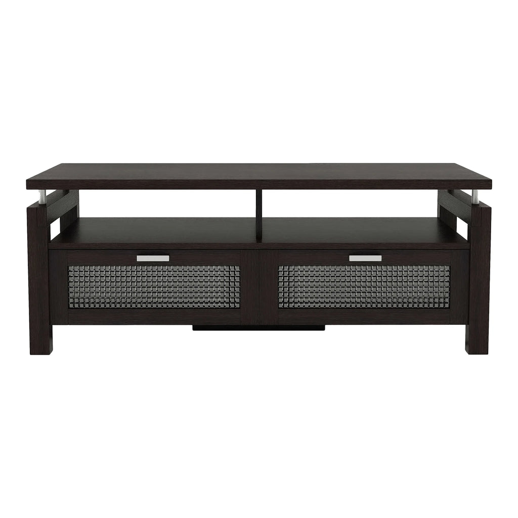 Espresso 2-Door Coffee Table E211