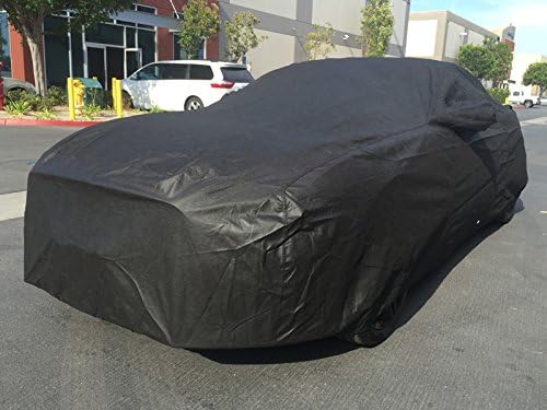 Black Car Cover Pack of 2 for Ford Mustang H18602