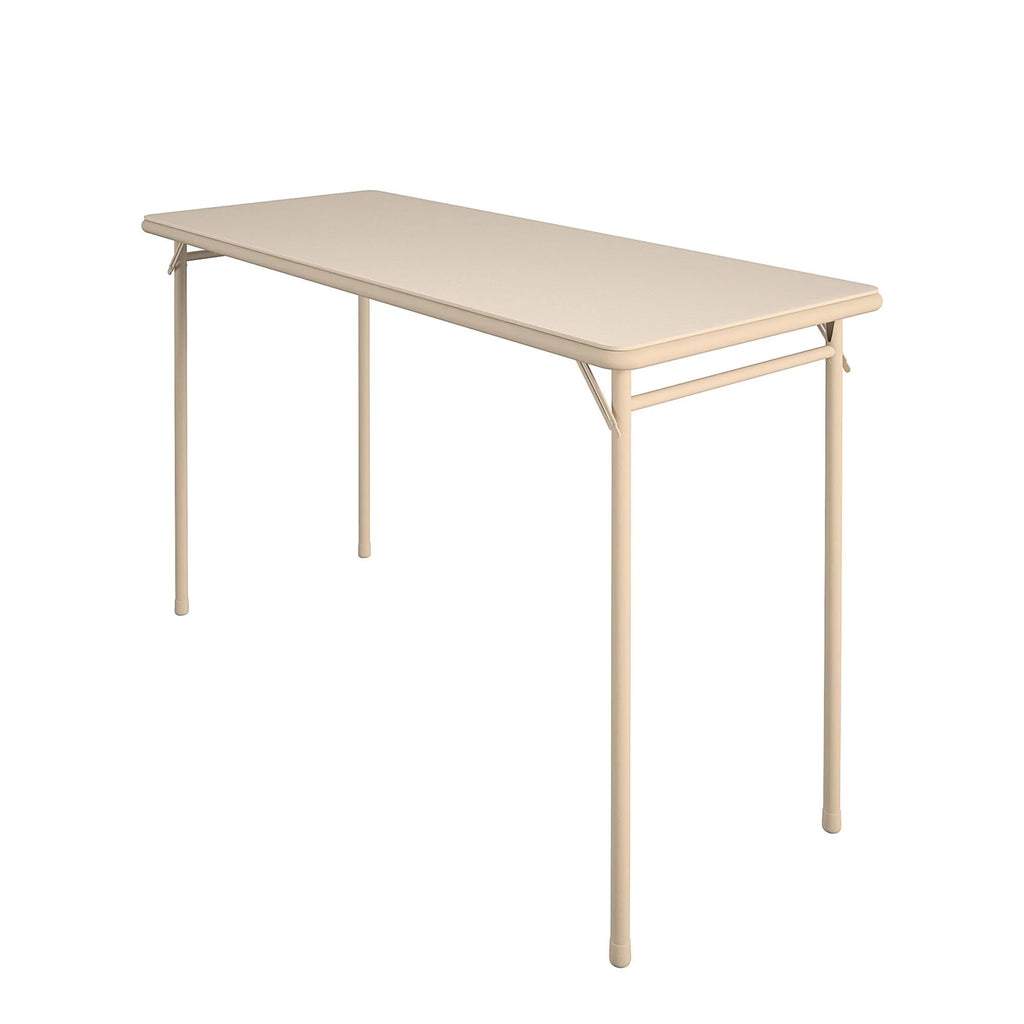 Vinyl Upholstered Steel Frame Folding Table N404119