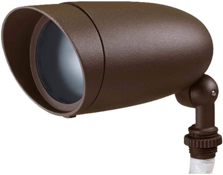 12.2-Inch LED Landscape Floodlight, 12W, 3000K, Light Gray Y65552