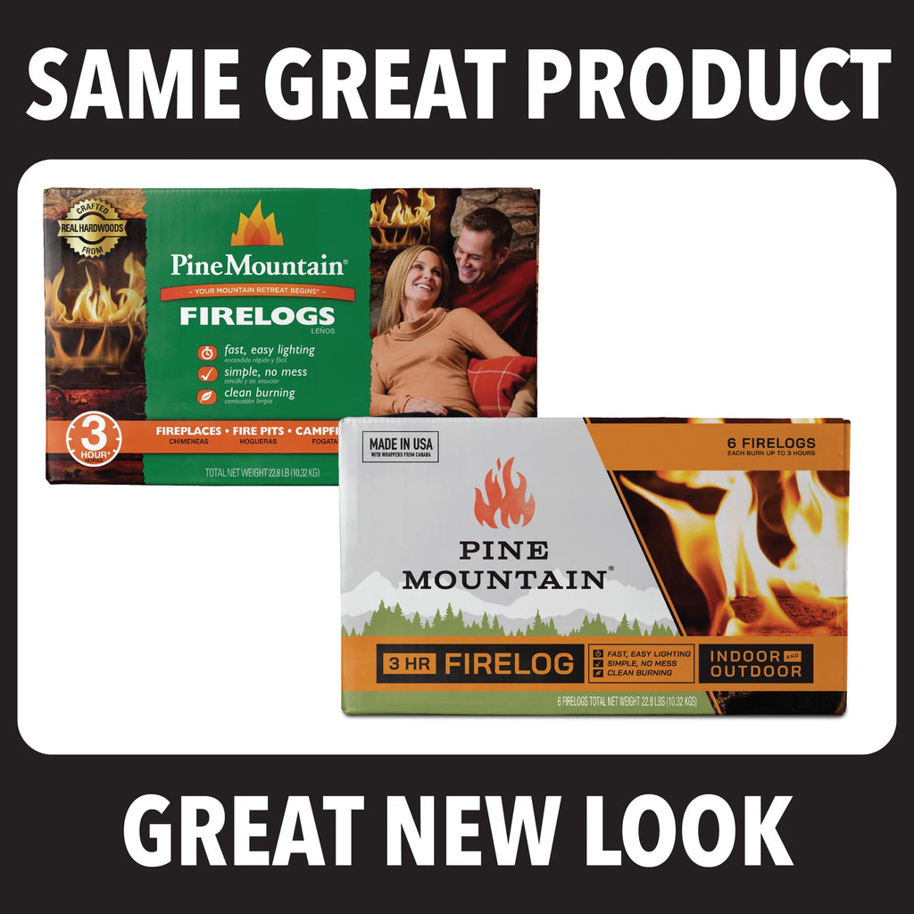 Long Burning Fire Log 6 Pack A3000