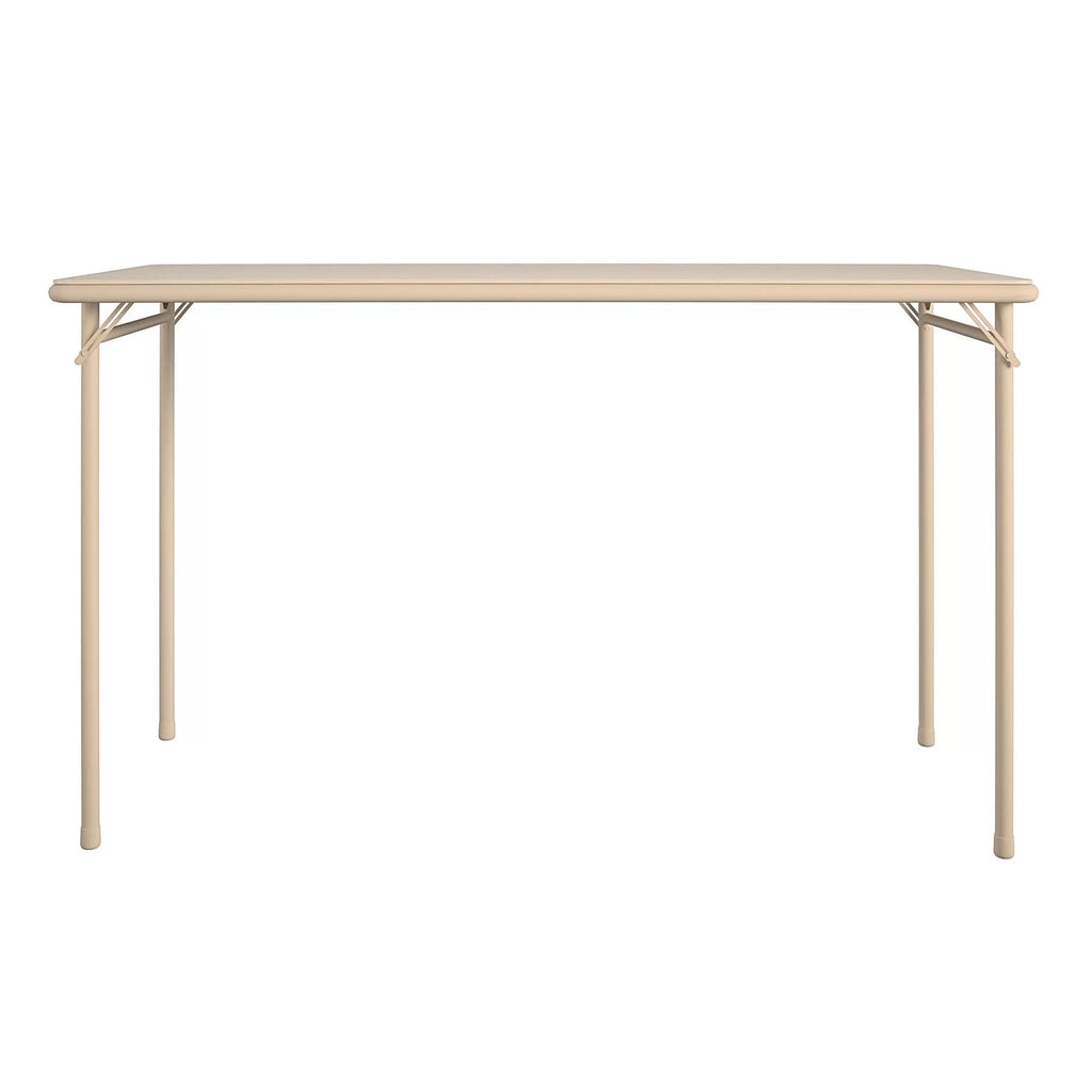 Vinyl Upholstered Steel Frame Folding Table N404119