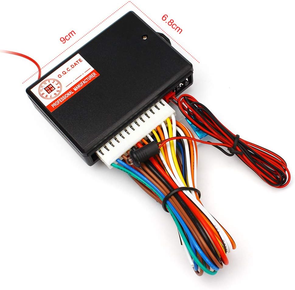 Universal Car Door Lock Keyless Entry System Remote Central Kit with Control Box E611