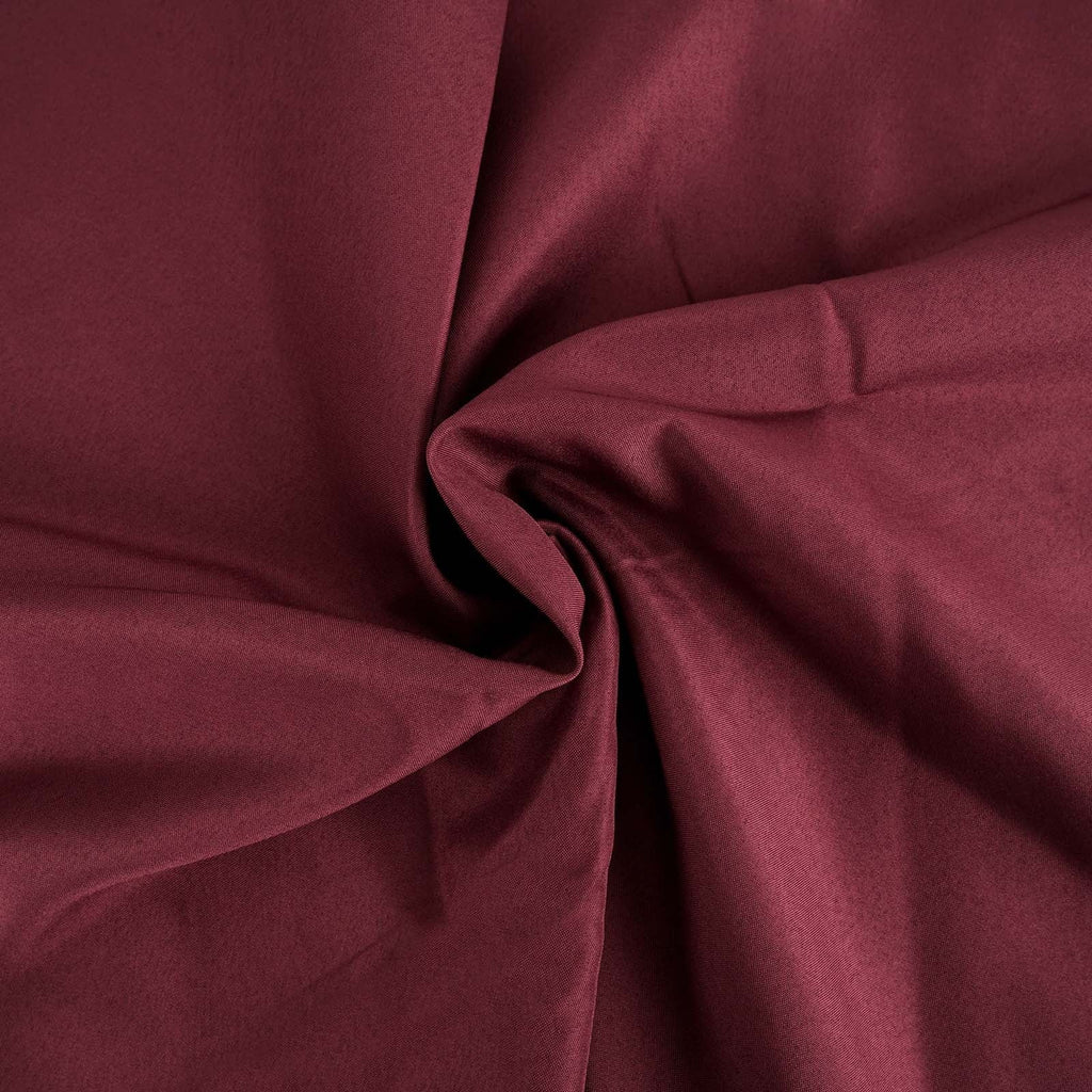 54" x 10 Yards Burgundy Polyester Fabric Bolt D498