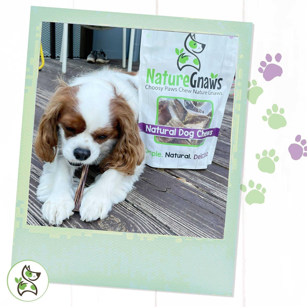 Natural Beef Bully Sticks for Dogs E8826