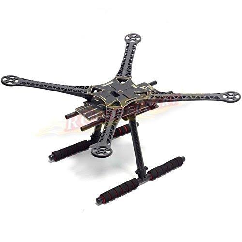 Quadcopter Fuselage Frame Kit PCB Version with Carbon Fiber Landing Gear Skid E65820