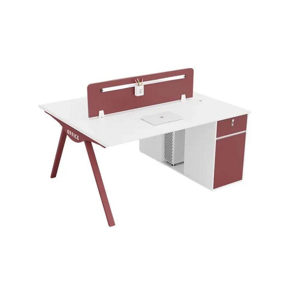 Wooden Executive Desk with Drawers O4845