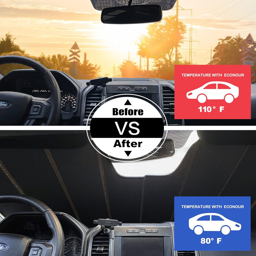 Windshield Sun Shade Pack of 2 T175