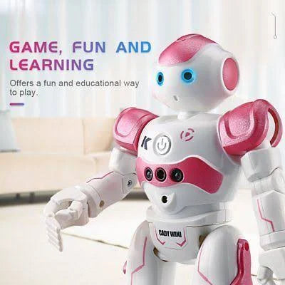 Smart Remote-Controlled Robot Toy with Music Lights H18190