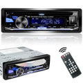 Single DIN Car Stereo with CD/DVD Player Bluetooth AM/FM Radio B4232