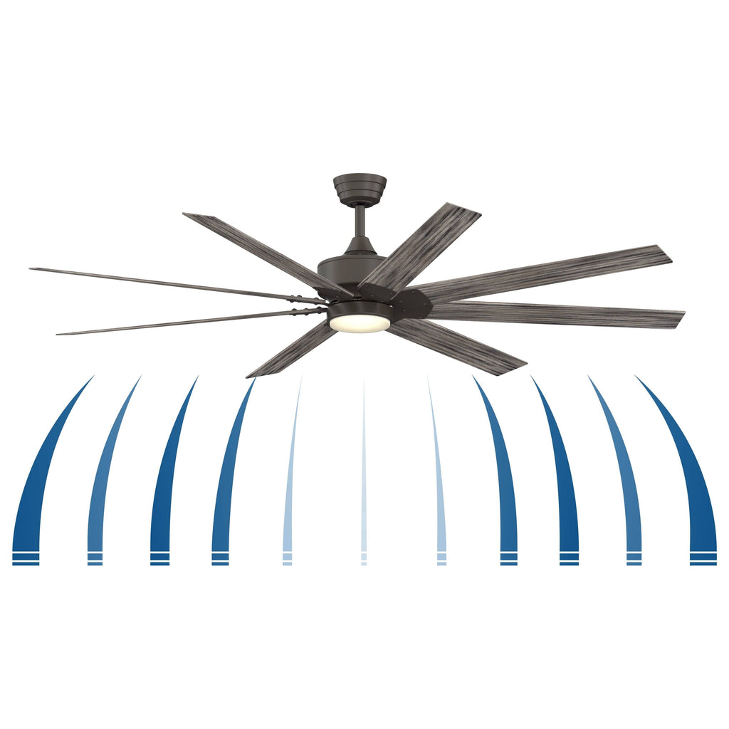 Matte Greige DC Motor Ceiling Fan F39039