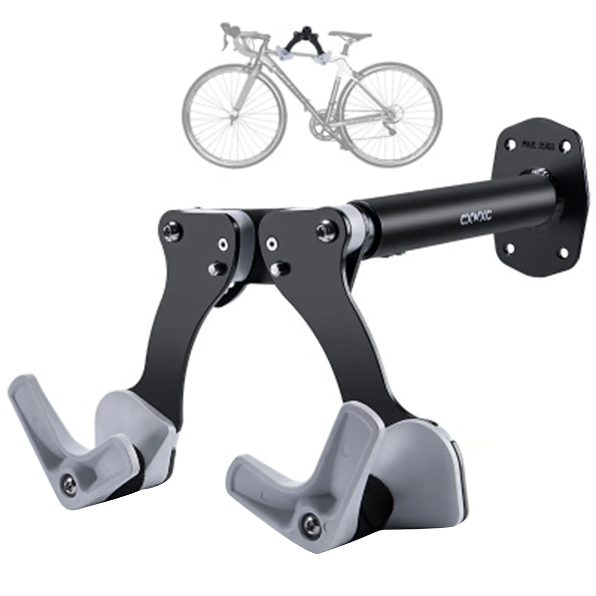 Bike Wall-Mounted Vertical Garage Storage Horizontal Adjustable Hook E743368