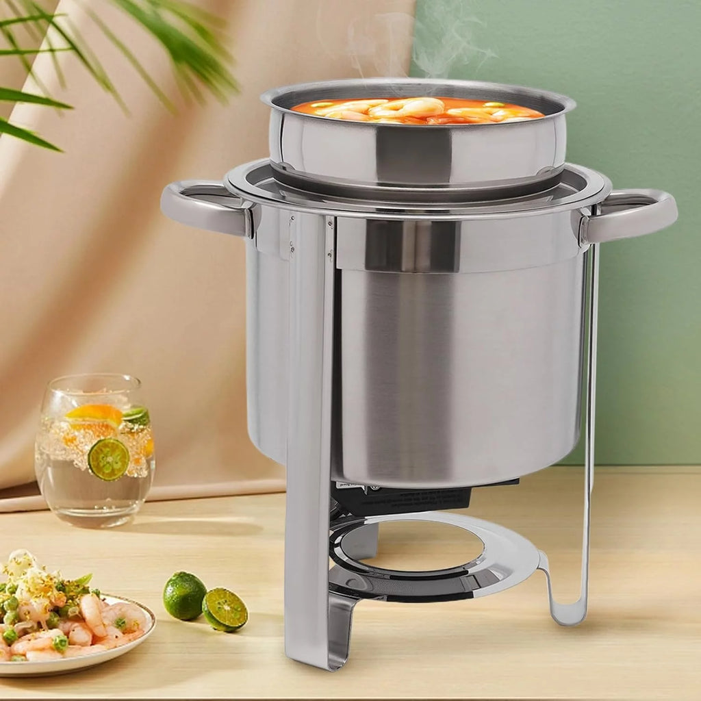 4.23-Quart Stainless Steel Soup Warmer with Lid U886