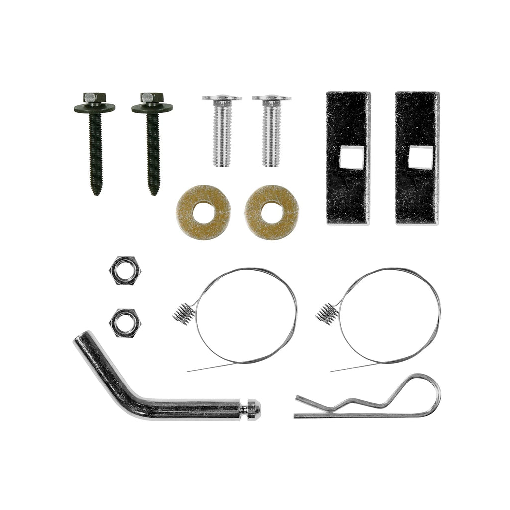 Class 1 Trailer Hitch, 1-1/4 Inch Square Receiver, Black W391530