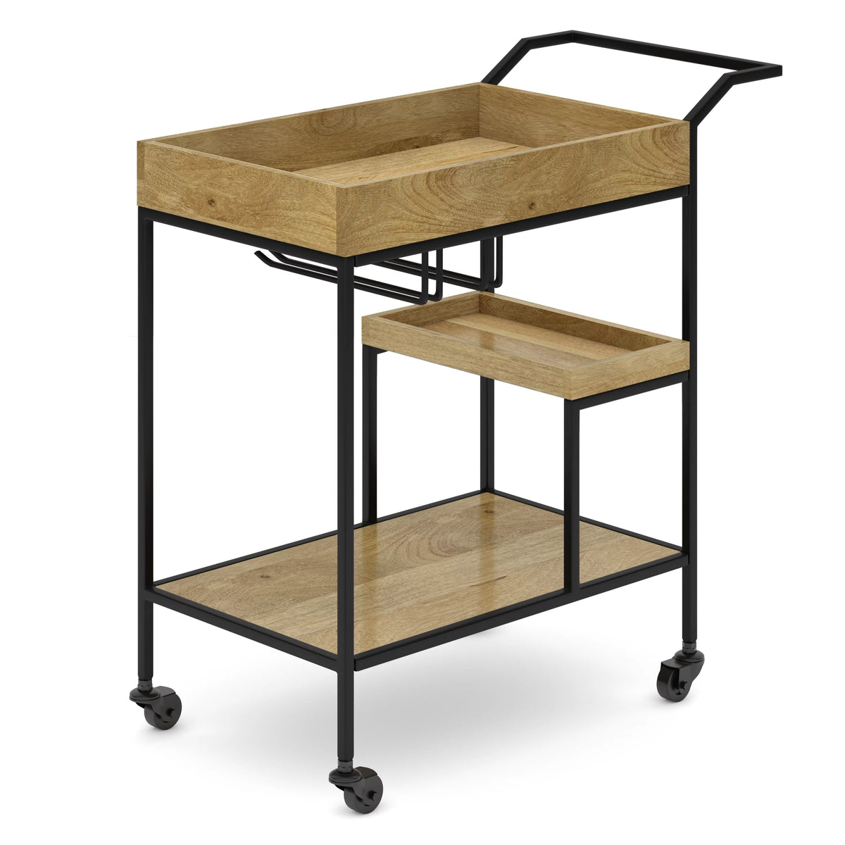 Natural Bar Cart Z178
