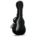Black Fiberglass Tenor Ukulele Hard-Shell Case T692