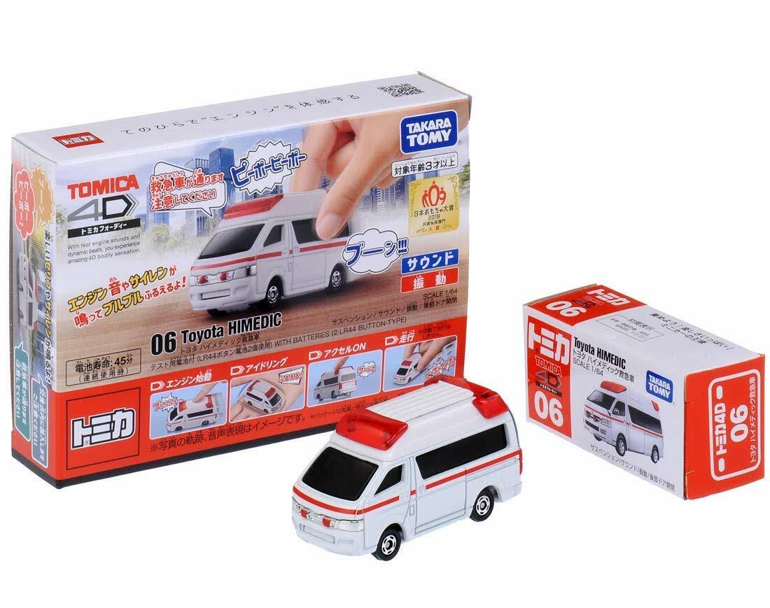Tomica 4D 06 Toyota Himedic Ambulance K909975