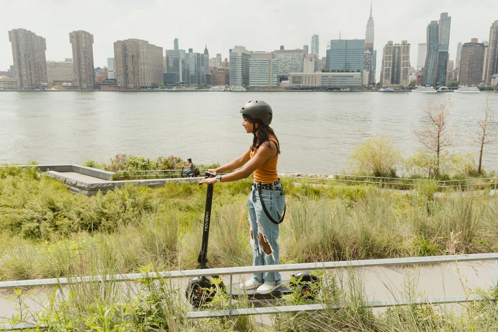Black Self Balancing Electric Scooter U11786