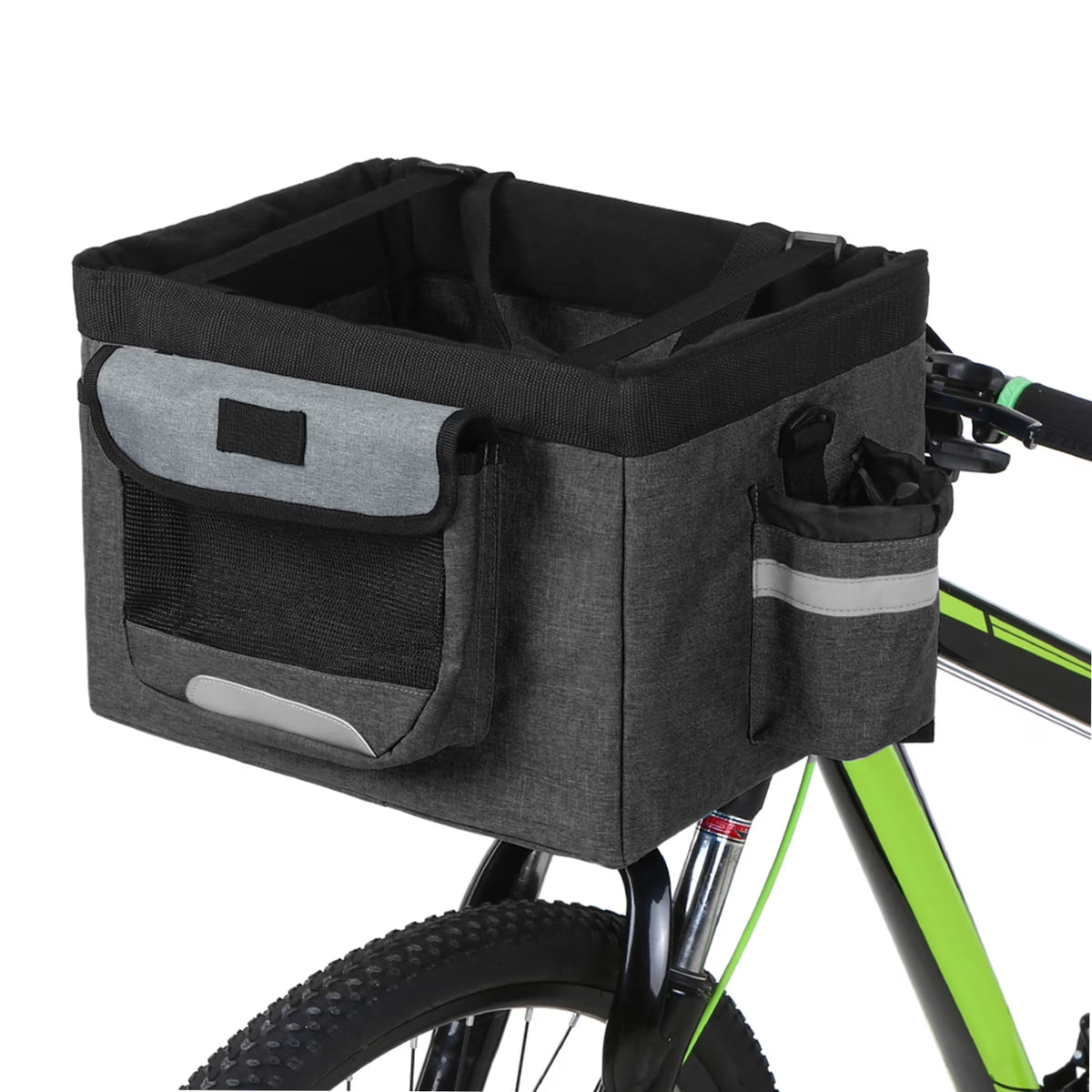 Foldable Bike Basket Carrier Tote Bag I95513