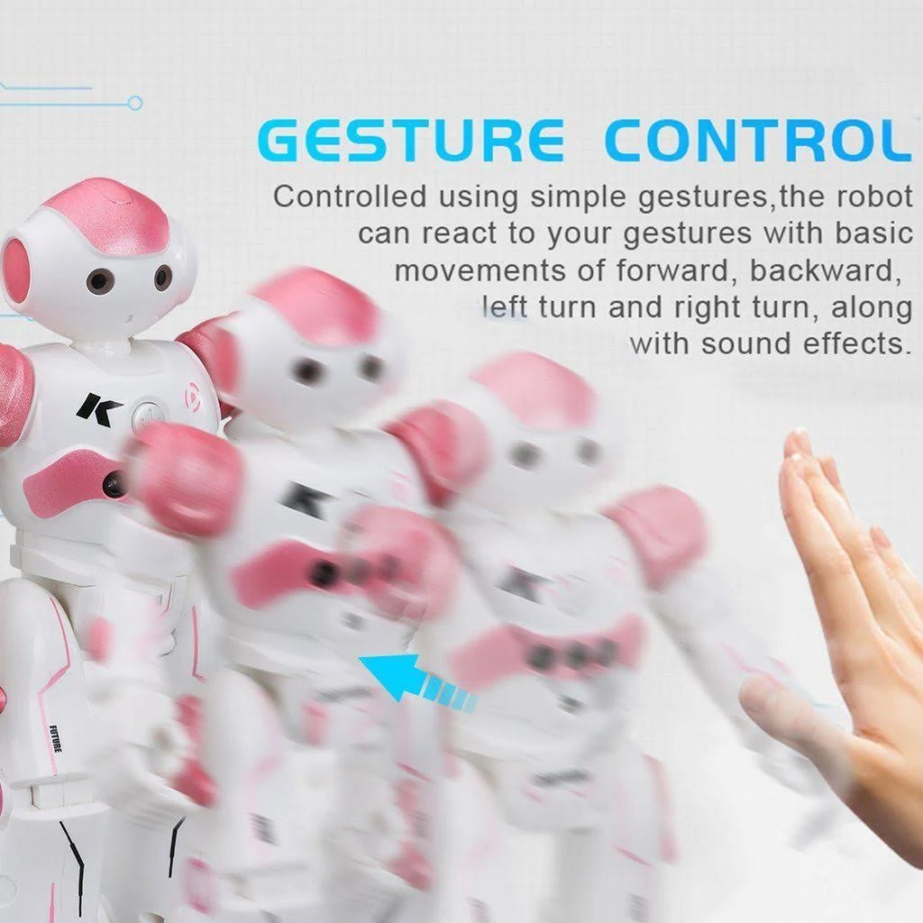 Smart Remote-Controlled Robot Toy with Music Lights H18190