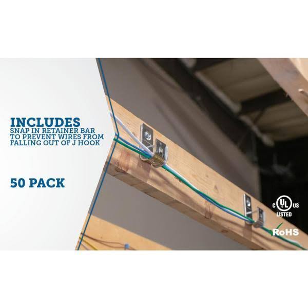 1-5/16 in. J Cable Support Hook (50-Pack) Q473