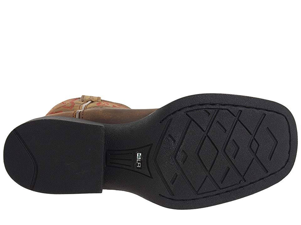 Distressed Brown Kids Quickdraw Boots T4232