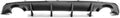 Gloss Black Rear Bumper Diffuser for Dodge Charger SRT K597906