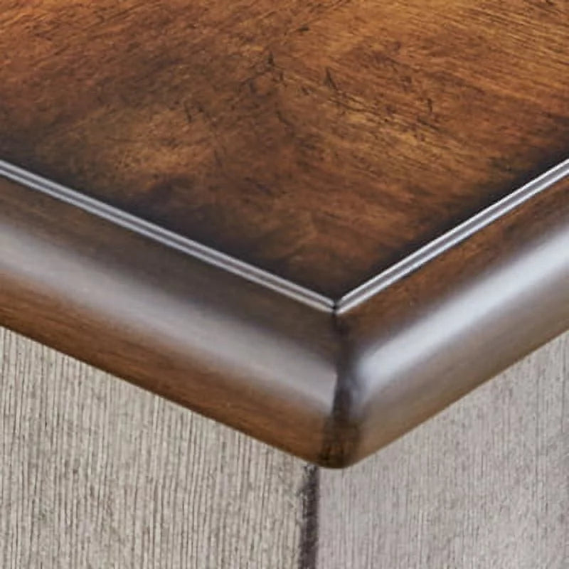 Antique Gray Brown Coffee Table L687382