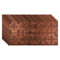 Moonstone Copper Decorative Vinyl Glue Up Ceiling Tile 5 Pack M96703