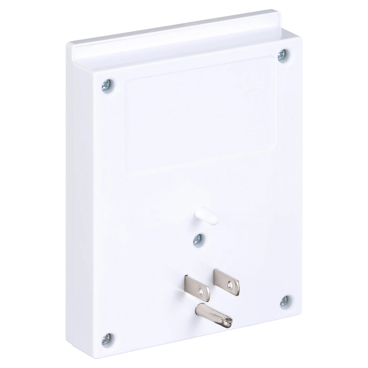 White 6-Outlet USB Wall Charger Extender with Phone Stand W5259